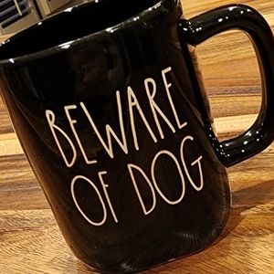 RAE DUNN BEWARE OF DOG MUG ☕️